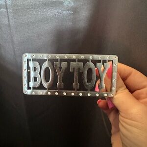 Boy Toy belt buckle. #Halloween #BritneySpears #Madonna
